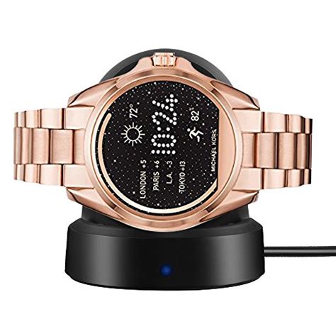 michael kors smartwatch charger|Michael Kors bradshaw smartwatch charger.